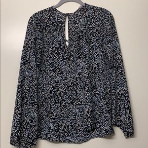 LUSH long sleeve blouse